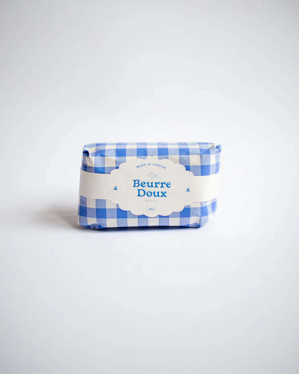 Butter Candle in Blue, Beurre Doux